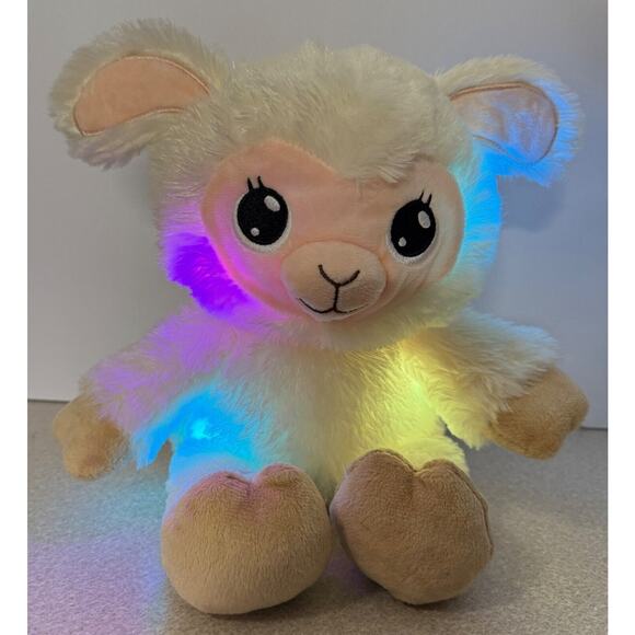 Lullabrites Musical Light-Up Plush Lamb Toy Jay At Play Nursery Music 10" - Picture 11 of 16